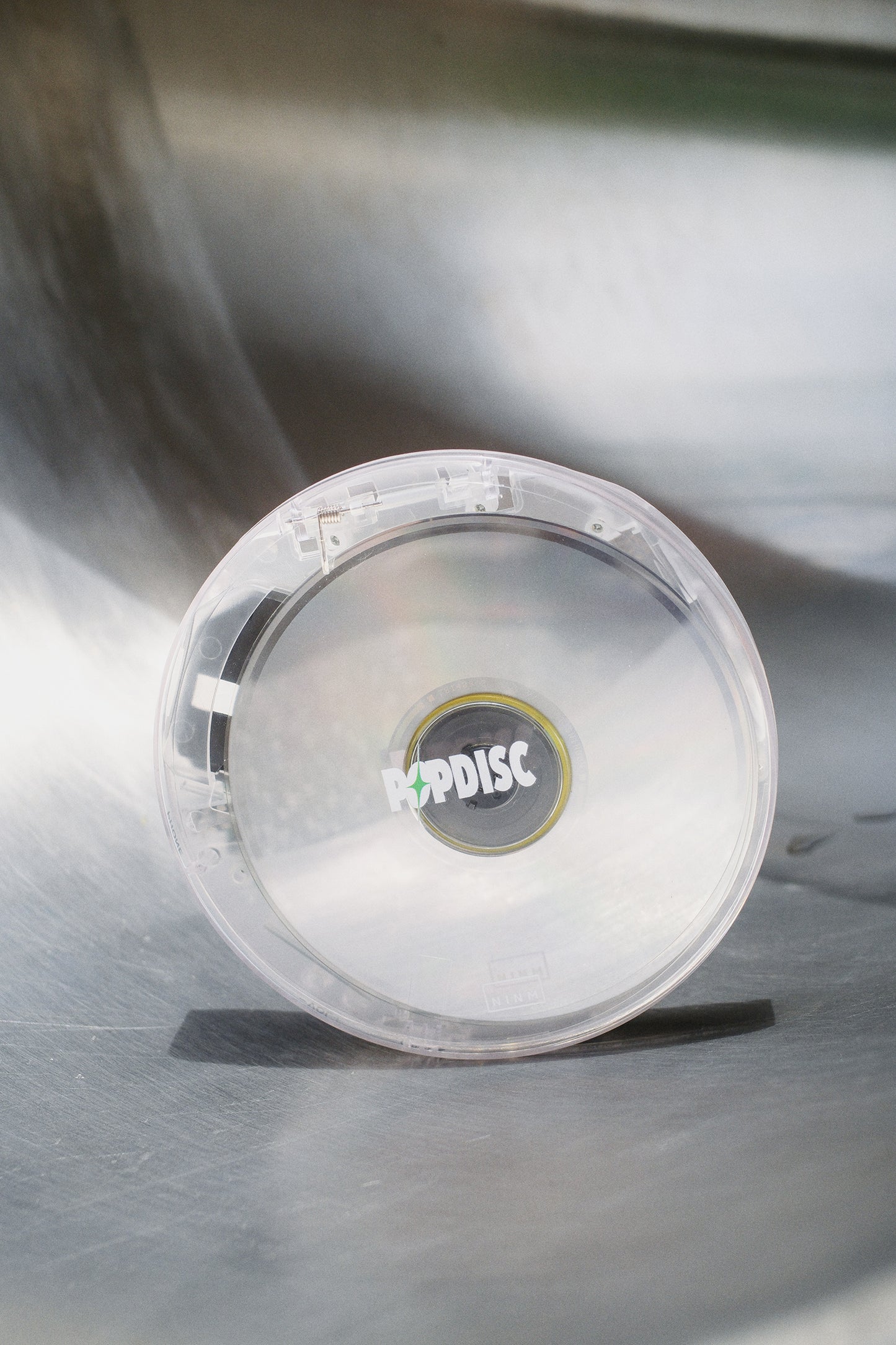 NINM Lab｜POPDISC™ Portable CD Player ｜Clear