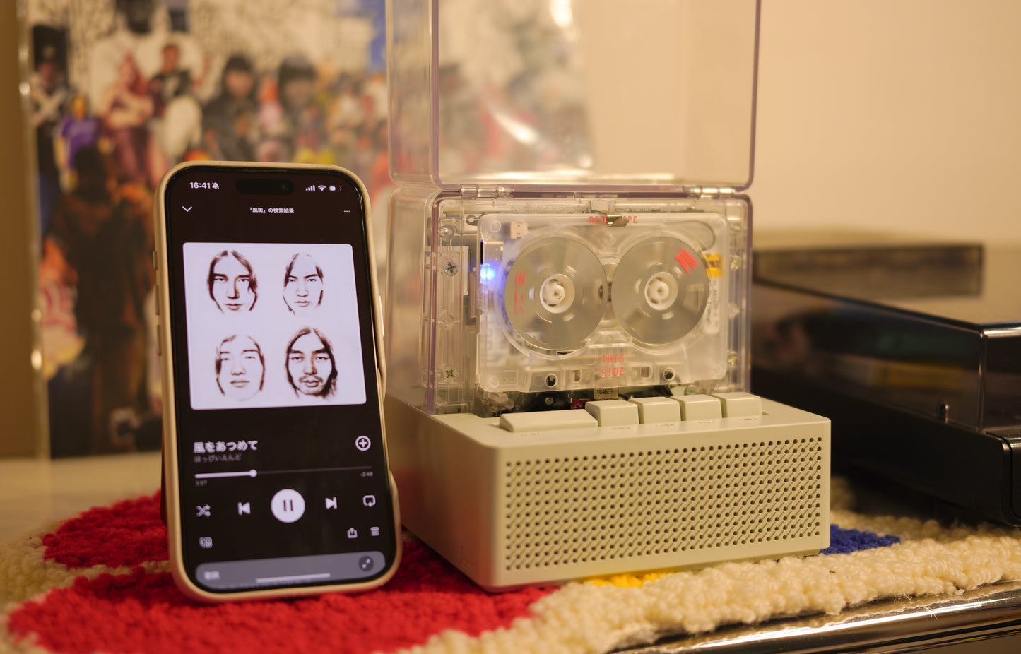 NINM Lab｜IT’S REAL Bluetooth Speaker + Cassette Player Combo｜カセットプレーヤー｜Bluetoothスピーカー