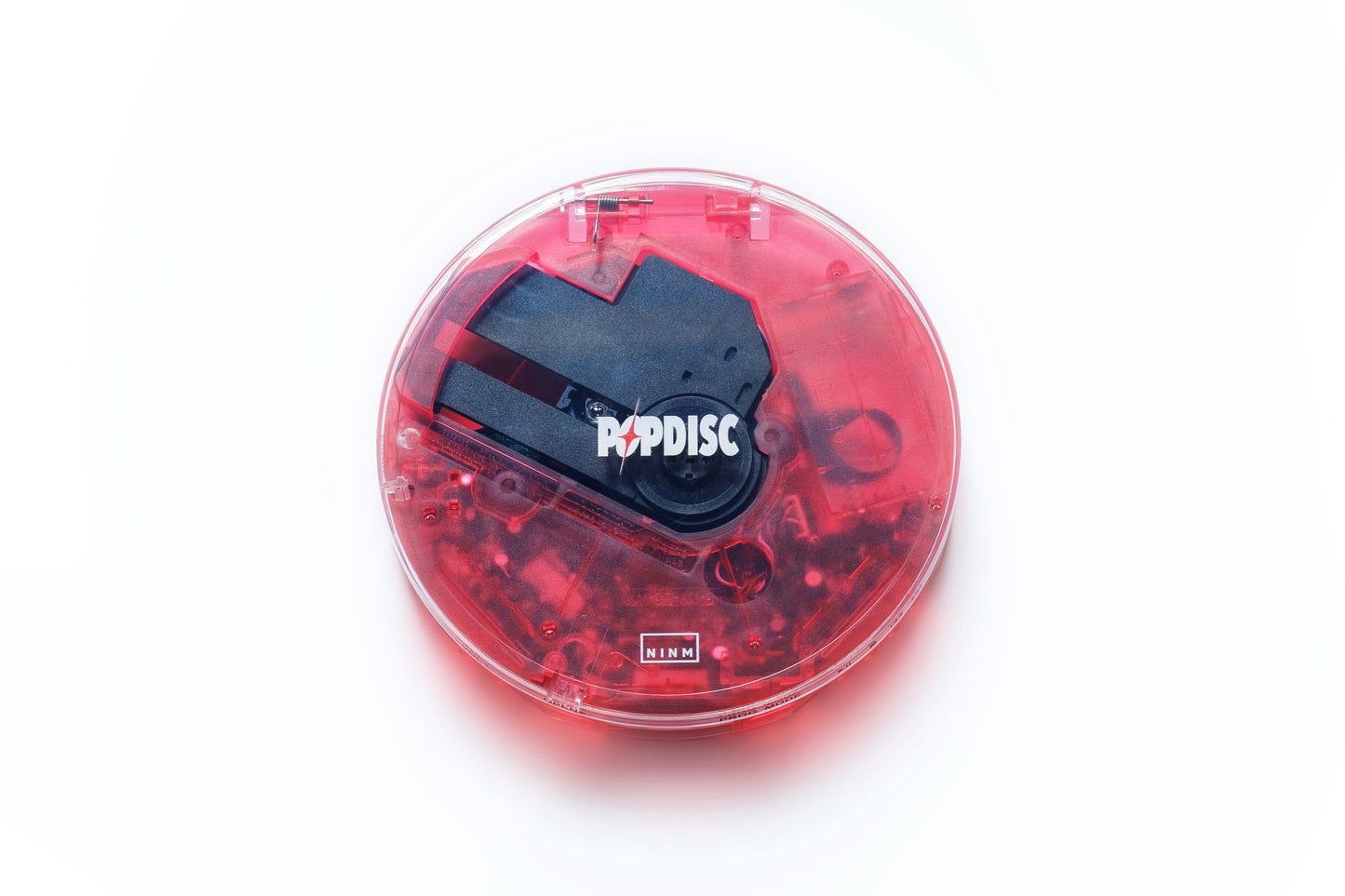 NINM Lab｜POPDISC™ Portable CD Player ｜Red